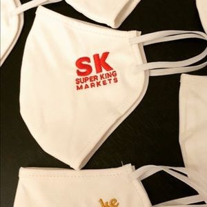 Mask- 100% cotton with embroidery